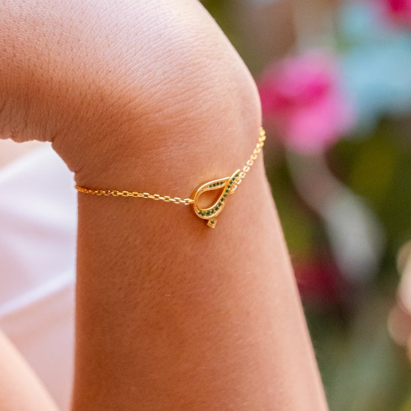 Arabic Initial Bracelet (ب)