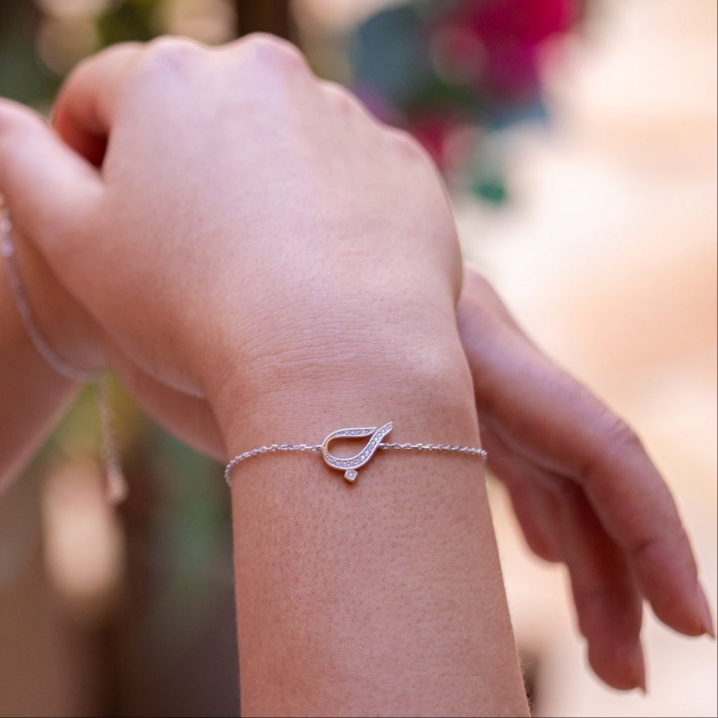 Arabic Initial Bracelet (ب)